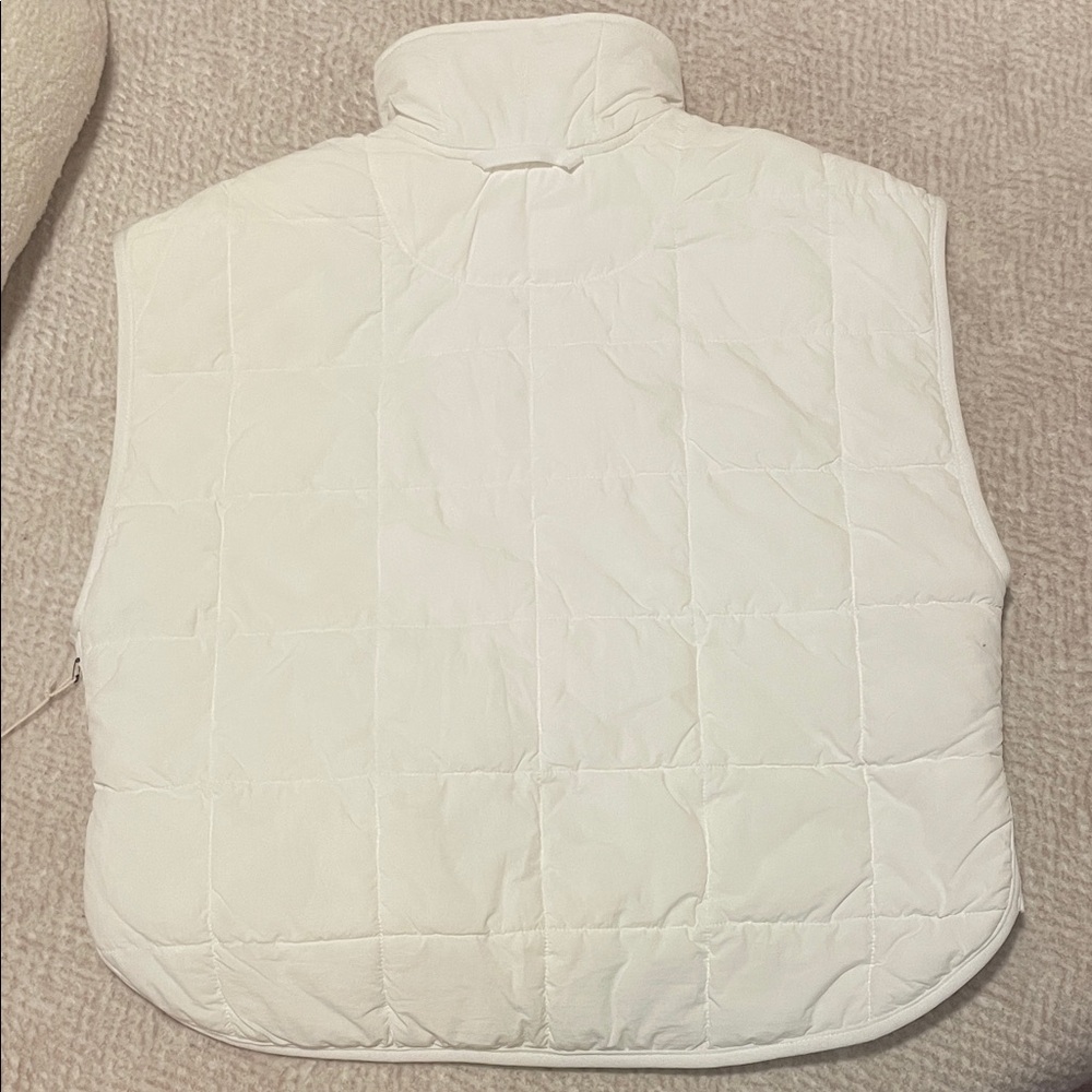 FP Movement by Free People White Vest with Pink Accent - Picture 4 of 4